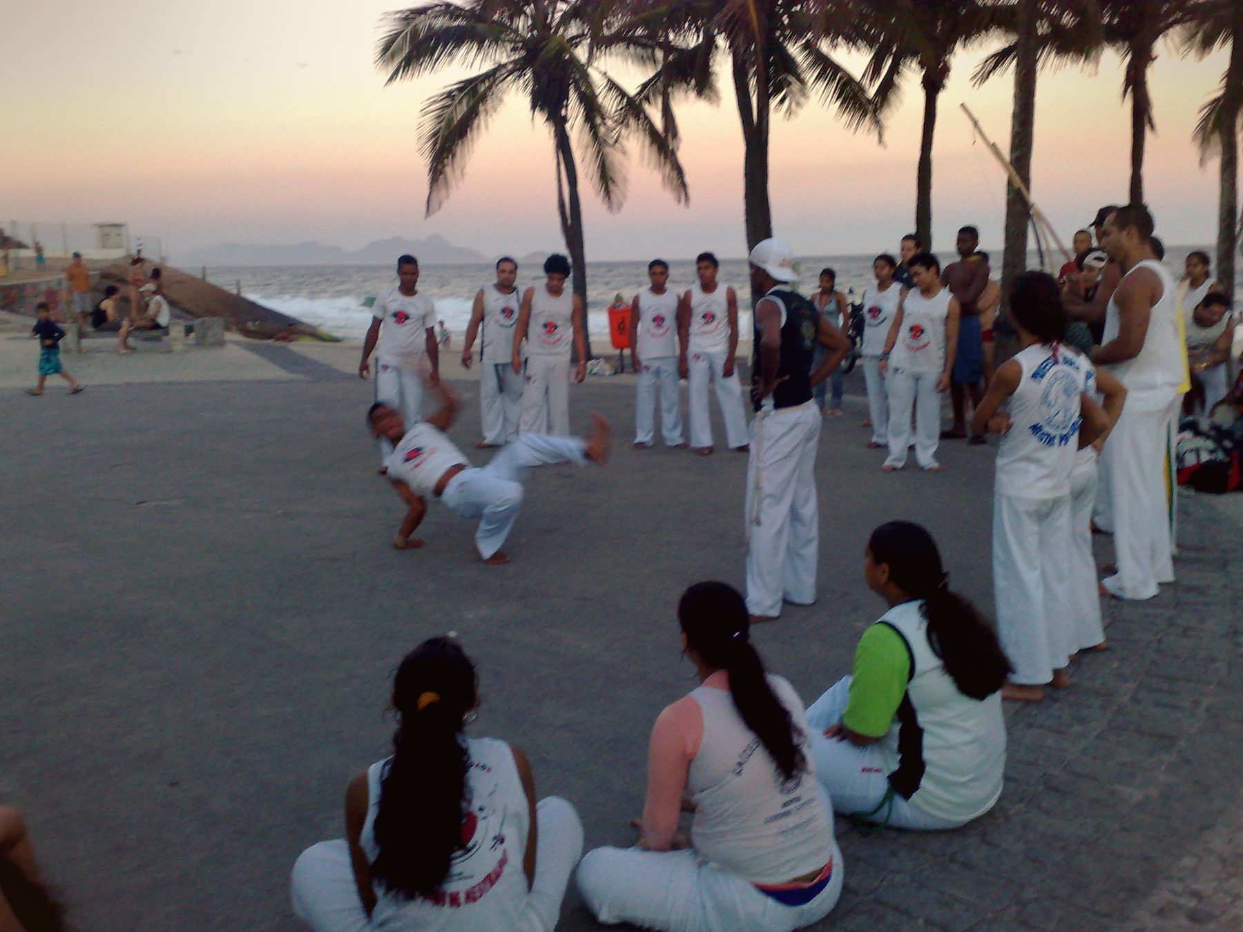 Roda de capoeira en Río